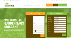 Desktop Screenshot of gardenbagsbrisbane.com.au